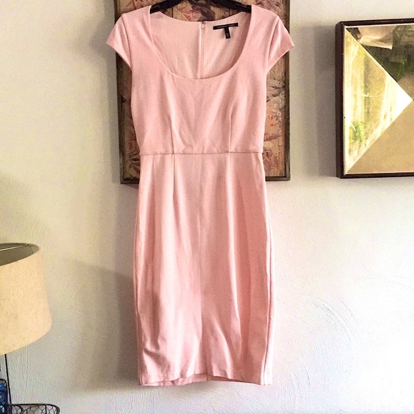 VS VICTORIAS SECRET BRAND STRETCH PENCIL CAREER BODYCON MIDI DRESS 6 - Picture 3 of 10